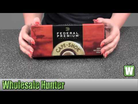 Federal Cartridge 458 Winchester Magnum 500gr Trophy Bonded Sledgehammer Solid P458T3 Unboxing