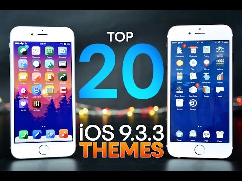 Top 20 Jailbreak Themes For iOS 9.3.3!