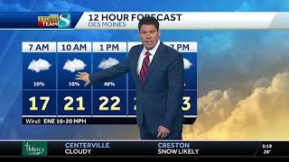 Winter storm warning issued as snow, bitter cold approach