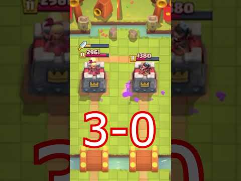 DAGGER DUCHESS VS PRINCESS TOWER TROOP! #clashroyale #shorts