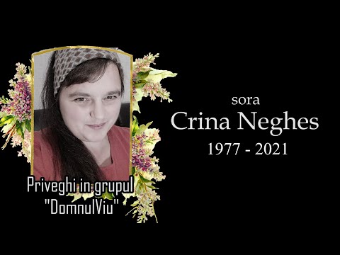 In memoriam sorei Crina Neghes : Eu am in Cer o casa - Estera Cipleu