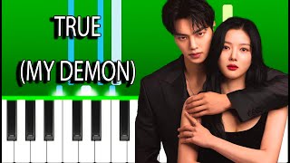 Download lagu YOARI - TRUE (MY DEMON) (Piano Tutorial) mp3