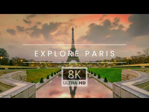 City of Love - Paris Tour in 8K HDR 60 fps | Beautiful Epic Cinematic Music