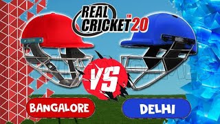 RCB vs DC - Royal Challengers Bangalore vs Delhi Capitals - RCPL / IPL 2021 Real Cricket 20 Live