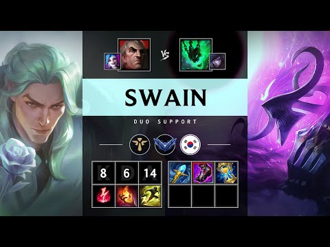 Swain Support vs Thresh - KR Diamond Patch 25.16