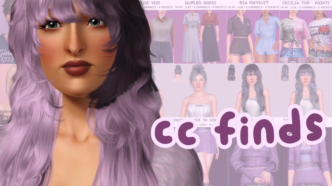 SIMS 3 CC FINDS WITH LINKS! 💜 | TS3 CUSTOM CONTENT