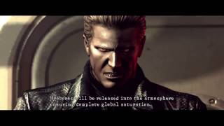 RESIDENT EVIL5 chris vs wesker+Ending