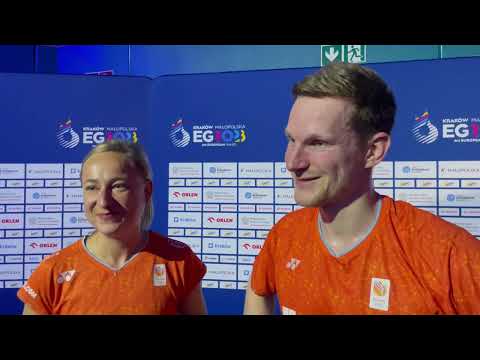 Robin Tabeling and Selena Piek ready to fight for the gold at the European Games 2023