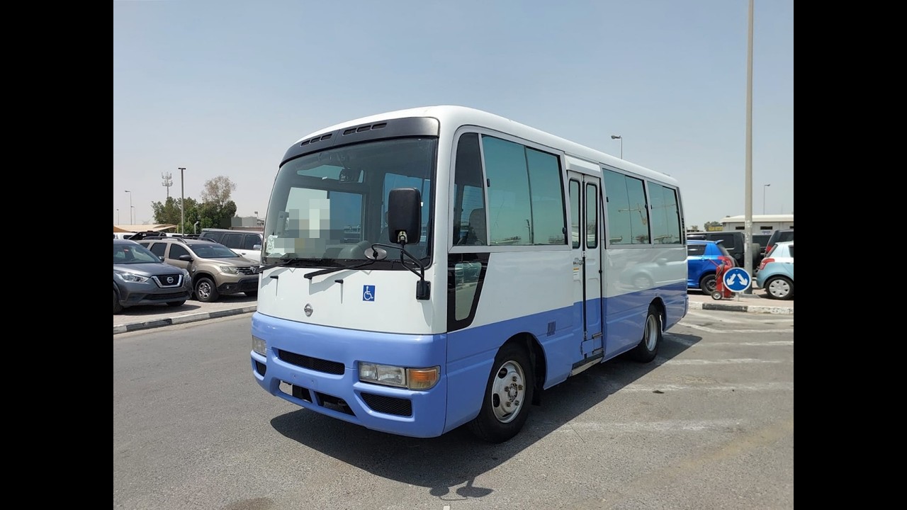 Nissan Civilian 2002 NISSAN CIVILIAN BUS RHD DIESEL AUTOMATIC(PM20019) video
