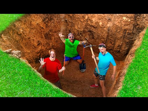 Chi è il primo a uscire dalla FOSSA, Vince $1000 - Sfida !