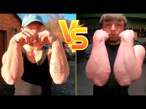 I've NEVER seen strength like this before