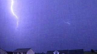 preview picture of video 'Mount Crawford, Virginia -  Lightning Storm 5-22-2011  #2'