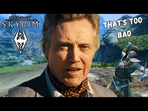 When a THIEF tries to rob you in Skyrim