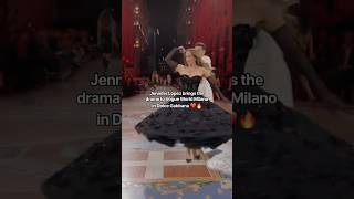 Jennifer Lopez brings the drama to Vogue World Milano in Dolce Gabbana ❤️ #vogueparis #jenniferlopez