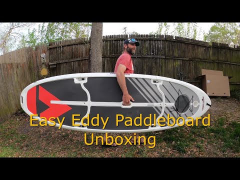 Easy Eddy paddle board unboxing - Ultimate van life paddle board