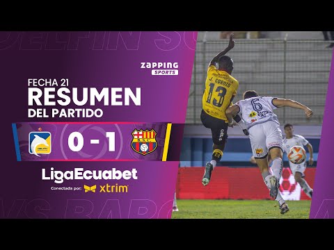 Delfín SC 0 - 1 Barcelona SC  / Fecha 21 / Liga Ecuabet conectada por Xtrim