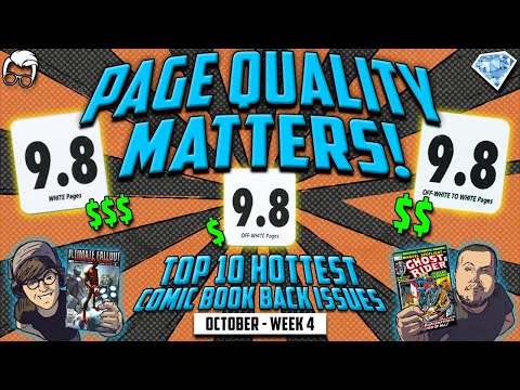 Comic Book Sales Off the Charts // The Top 10 Hottest Comic Book Back Issues ft.GemMintCollectibles
