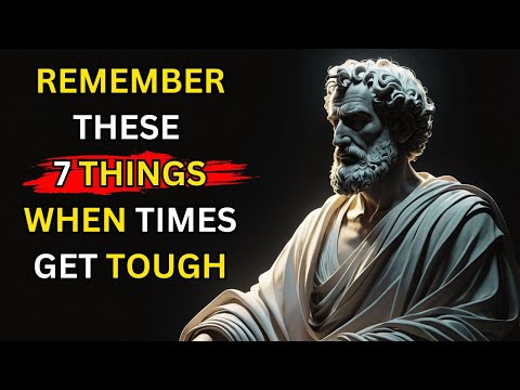 Remember This When LIFE Gets HARD | 7 Stoic Strategies to STAY STRONG in Tough Situations | Stoicism
