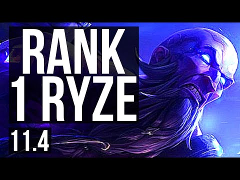 RYZE vs KATARINA (MID) | Rank 1 Ryze, 7/3/13, Rank 11 | EUW Challenger | v11.4