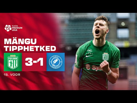 Tallinna FC Flora - Tartu JK Tammeka I 3:1 I A. Le Coq Premium liiga 15. voor I 2025