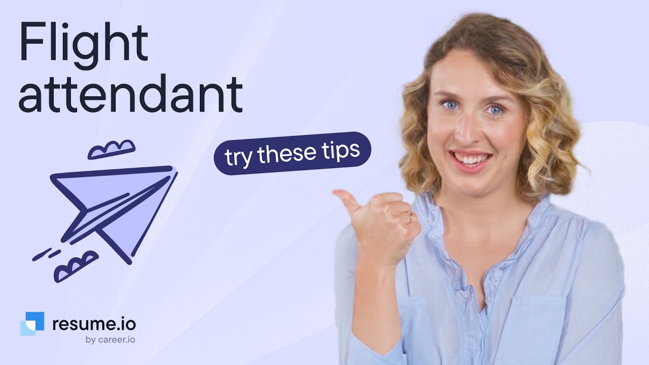 How to write a flight attendant resume (+ example)