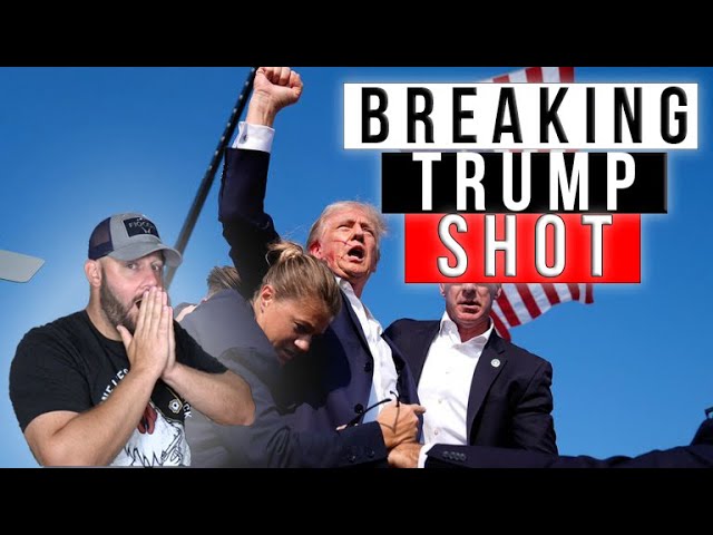 BREAKING: TRUMP SHOT AT CAMPAIGN RALLY