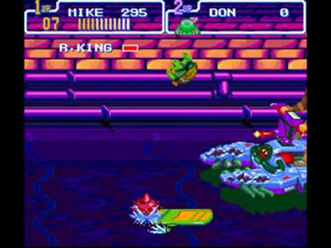 03 Sewer Surfin', Teenage Mutant Ninja Turtles IV: Turtles in Time (Mike, Hard) part 3