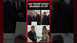 WATCH: Zelensky IGNORED By Trump At G7 France? | Times Now World 