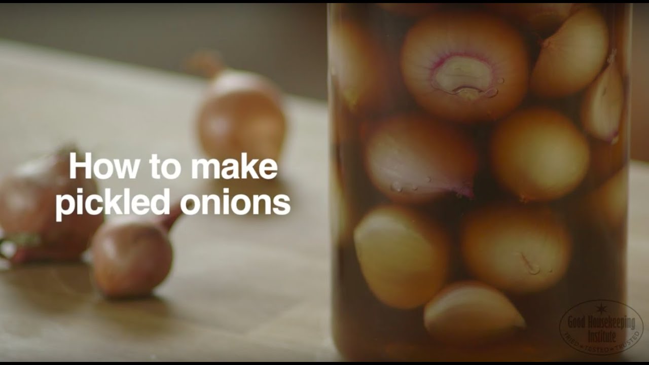 Watch video How To Pickle Onions | Good Housekeeping UK Now How To Pickle Onions | Good Housekeeping UK