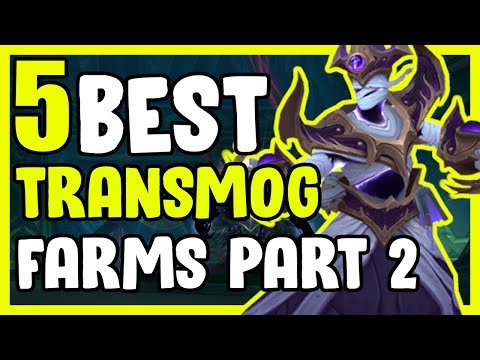 5 Best Transmog Farms In WoW BFA 8.3 Part 2 - Gold Farming, Gold Making Guide