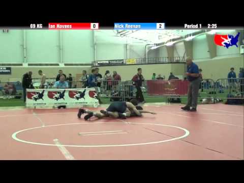 Ian Havens vs. Nick Reenan at 2013 ASICS FILA Cadet Nationals - GR