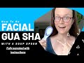 Facial Gua Sha With 2 Soup Spoon With Full Narration
