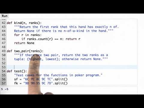 Two Pair Function Design of Computer Programs