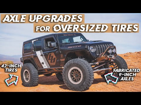 Jeep Wrangler Axle Upgrades for Oversized Tires | Built2Wander