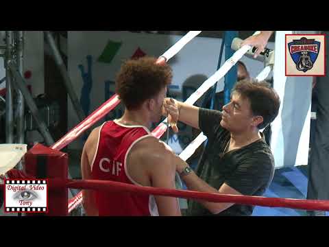 Creaboxe   Italia  -  Francia .....    F. ZONGO  vs  F. FARAONI