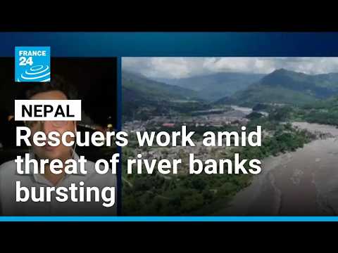 ‘Extremely risky operations’: Rescuers work amid threat of river banks bursting