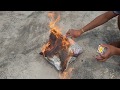 HOW TO MAKE A FLYING PAPER FIRE