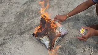 HOW TO MAKE A FLYING PAPER FIRE