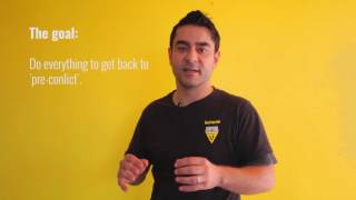 Get Safer by Knowing The Stages of Conflict - (OVERVIEW)