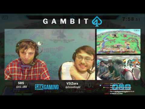 Gambit April Doubles Winners Finals - SAK|Stroder/SAK|Spearwing (Red) vs Luhtie/SS (Blue)