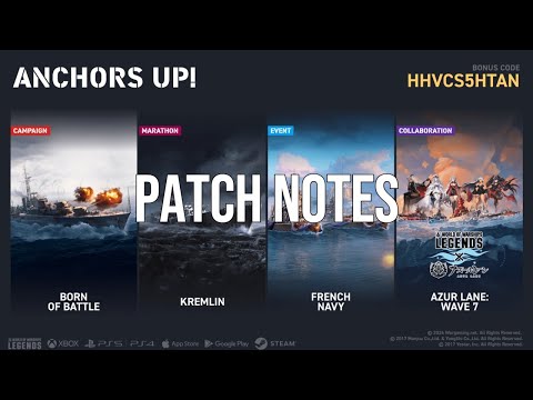 January 2026 Patch Notes | World of Warships: Legends