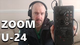 Video thumbnail for I Love My Zoom U-24 Audio Interface by Kevin Muldoon