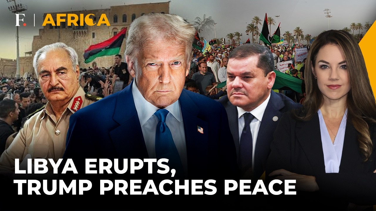 Trump Pushes Libya Peace Deal as Blackouts Fuel Anger on Tripoli Streets | Firstpost Africa | N18G