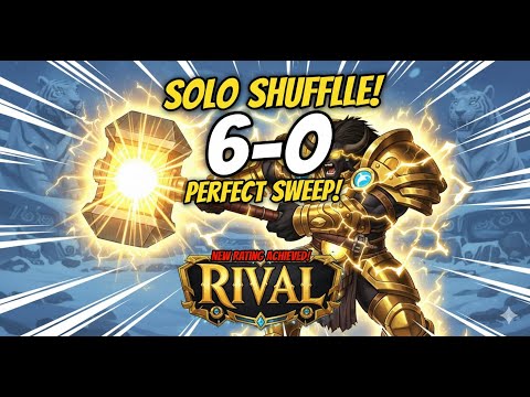The PERFECT 6-0 SWEEP to RIVAL! | Solo Shuffle Dominance
