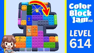 Soluzione del Livello 614 di Color Block Jam