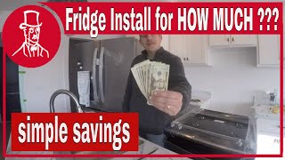 How to Install a Whirlpool Refrigerator and Water Line for Ice Maker