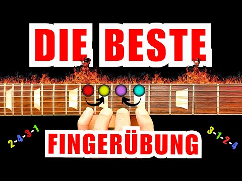 🔥Die BESTE FINGERÜBUNG für Gitarre – garantiert schneller werden! 🎸🤘