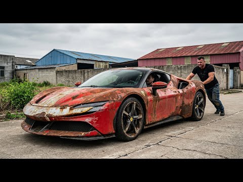 Thumbnail for Asmr Car Restoration! Full Restoration of a ferrari sf90 from Total Disrepair to Looking New by Ferrari, Car