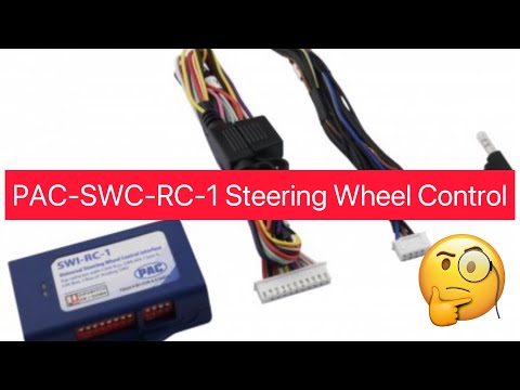 Installed PAC SWC-RC-1 Steering Wheel Control Interface