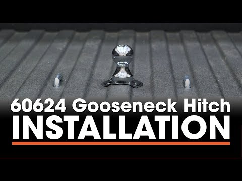 Gooseneck Hitch Install: CURT 60624 with 60611 Double Lock EZr on a Chevy Silverado 2500 HD